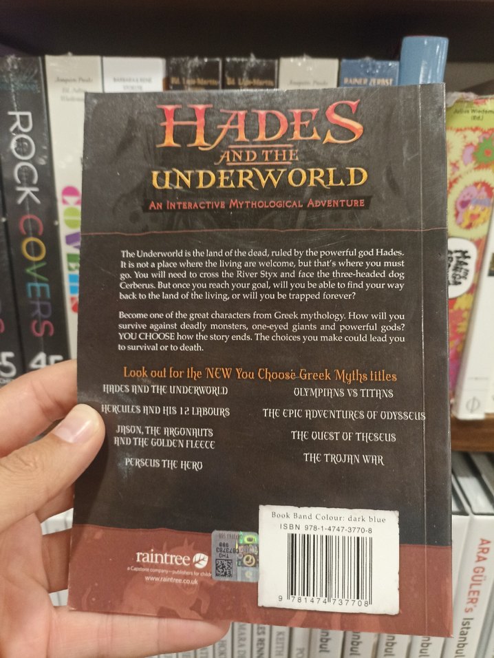 Hades ve Yeraltı Dünyası - Etkileşimli Mitoloji Ingilizce Kitap - Görsel 3