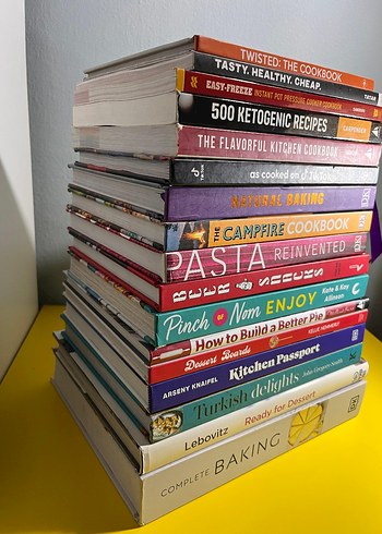 Çeşitli Yemek Kitapları Seti Ingilizce Tarif Kitap - Görsel 4