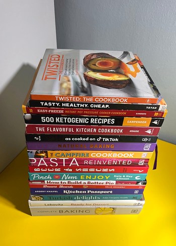 Çeşitli Yemek Kitapları Seti Ingilizce Tarif Kitap - Görsel 6