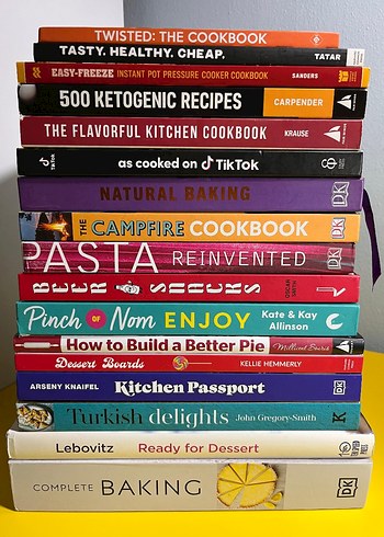 Çeşitli Yemek Kitapları Seti Ingilizce Tarif Kitap - Görsel 5