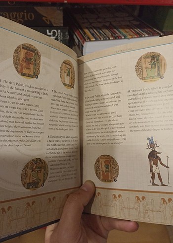Mısır Ölüler Kitabı İngilizce Özel Baski - Görsel 5