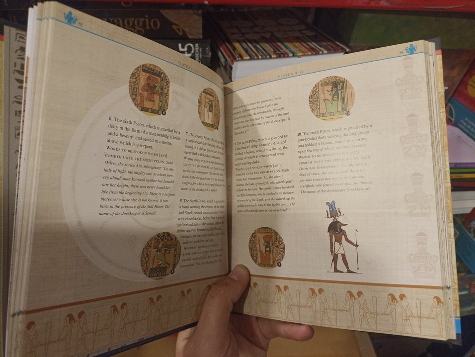 Mısır Ölüler Kitabı İngilizce Özel Baski - Görsel 5