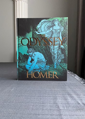 İlyada ve Odysseia Homeros İngilizce Klasik Cilt Kitap - Görsel 7
