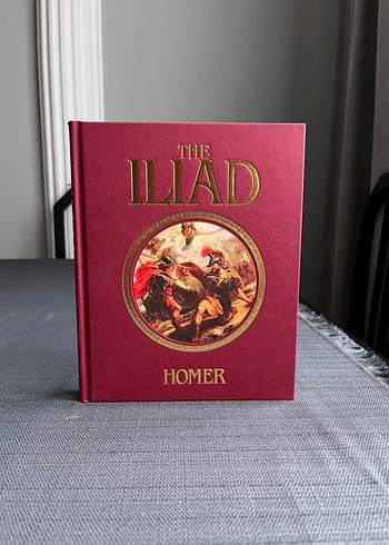 İlyada ve Odysseia Homeros İngilizce Klasik Cilt Kitap - Görsel 9