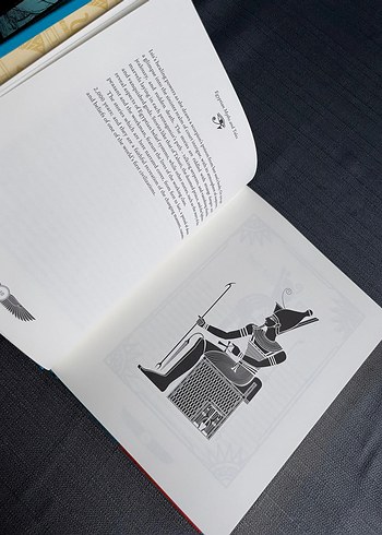 Mısır Mitleri ve Tanrıça Hikayeleri Kitabi İngilizce Myths Tales - Görsel 4