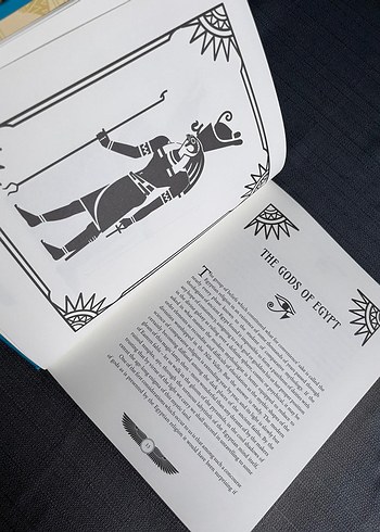 Mısır Mitleri ve Tanrıça Hikayeleri Kitabi İngilizce Myths Tales - Görsel 6