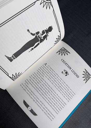 Mısır Mitleri ve Tanrıça Hikayeleri Kitabi İngilizce Myths Tales - Görsel 5