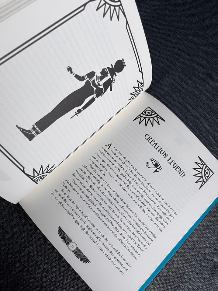 Mısır Mitleri ve Tanrıça Hikayeleri Kitabi İngilizce Myths Tales - Görsel 5