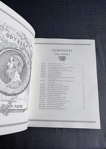 Odyssey Homeros İngilizce Klasik Kitap - Görsel 6
