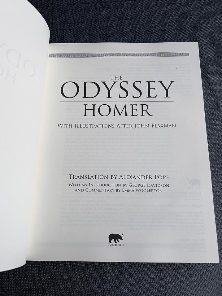 Odyssey Homeros İngilizce Klasik Kitap - Görsel 3