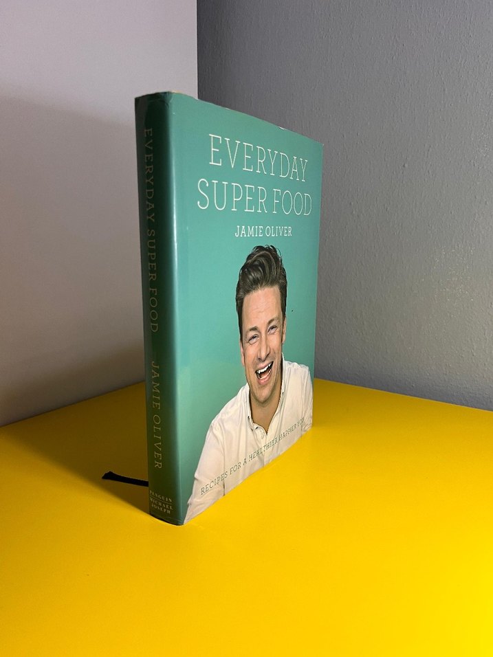 Jamie Oliver - Everyday Super Food Kitabı İngilizce Yemek Tarif - Görsel 2