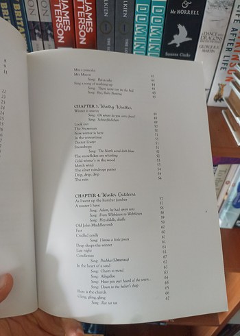 Kış Şarkı Kitabı - Mevsimlik Şiirler ve Şarkılar Ingilizce Sanat - Görsel 4