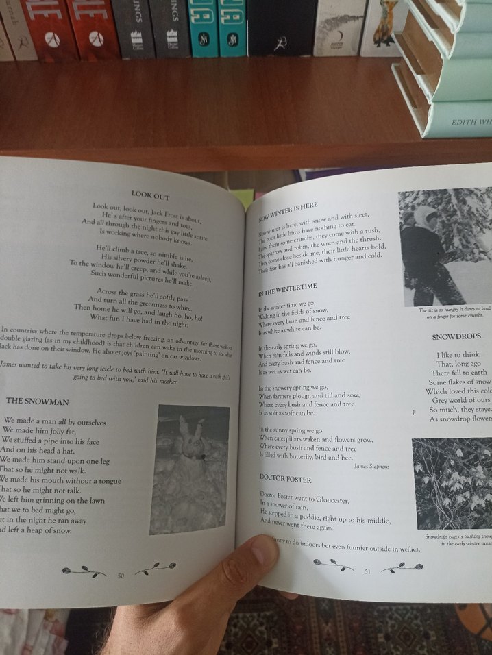 Kış Şarkı Kitabı - Mevsimlik Şiirler ve Şarkılar Ingilizce Sanat - Görsel 2