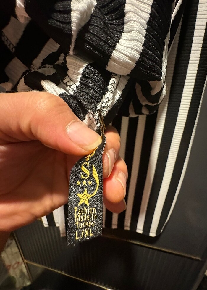 Çizgili Pantolon - Görsel 3