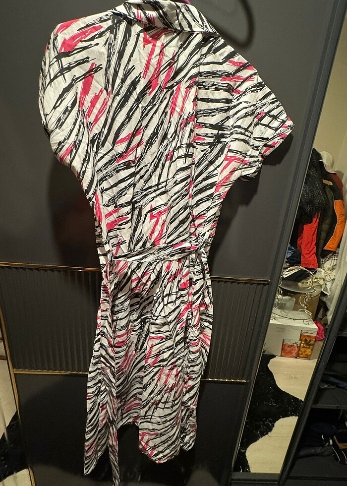 Gömlek elbise - Görsel 2