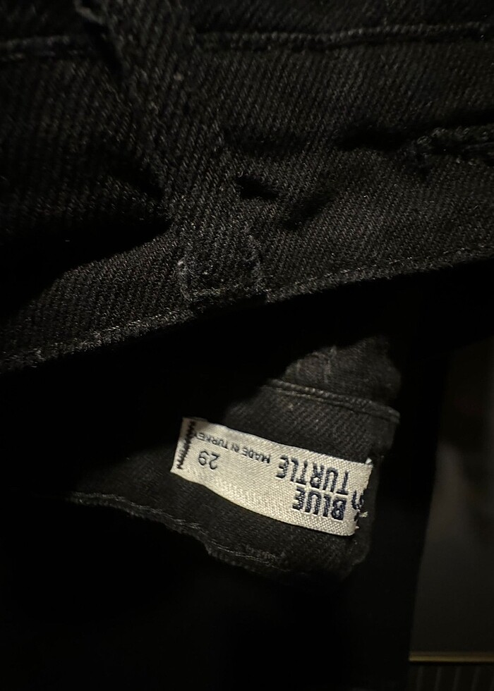 Siyah Bol Pantolon - Görsel 3