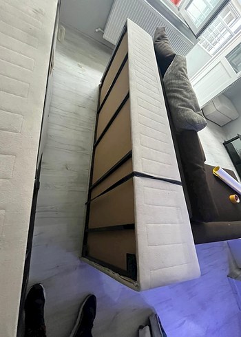 Krem Rengi Tekli Baza - Görsel 3