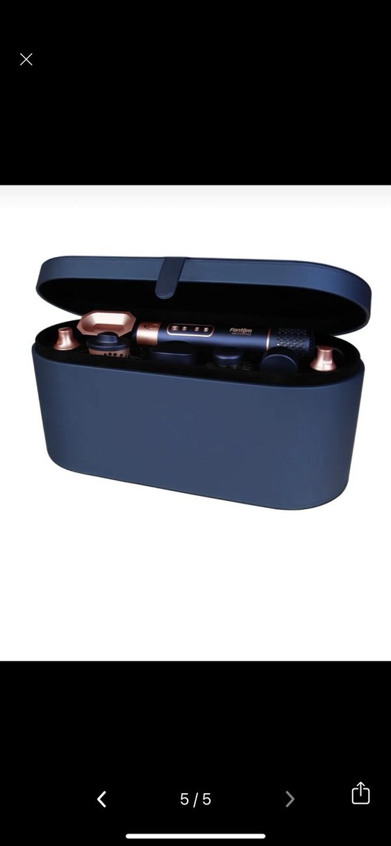 Mavi Çok Fonksiyonlu Saç Şekillendirici Set - Görsel 5