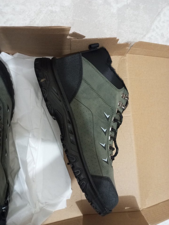 Gri Kamuflaj Desenli Bağcıklı Erkek Bot - Görsel 4