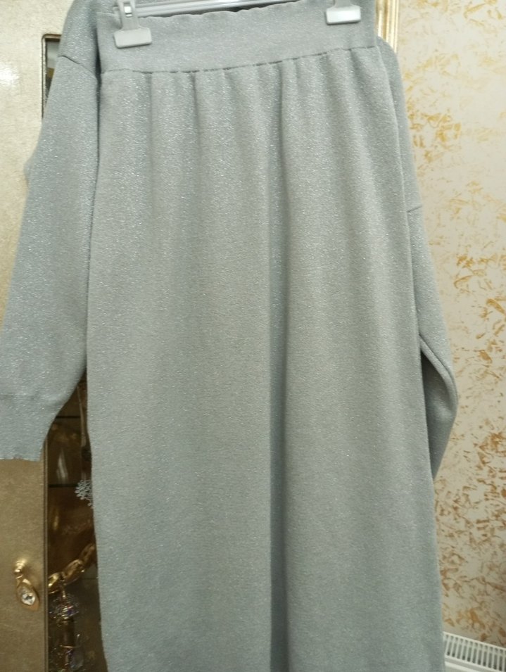 Gri Triko Kadın Takım Uzun Kollu - Görsel 4