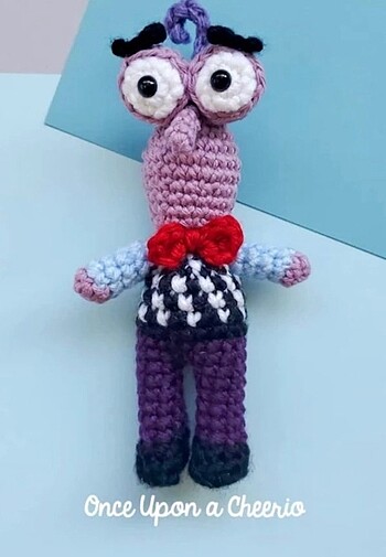 Beden Renk Inside out amigurumi figür