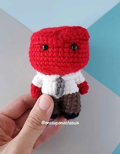 Beden Inside out amigurumi figür