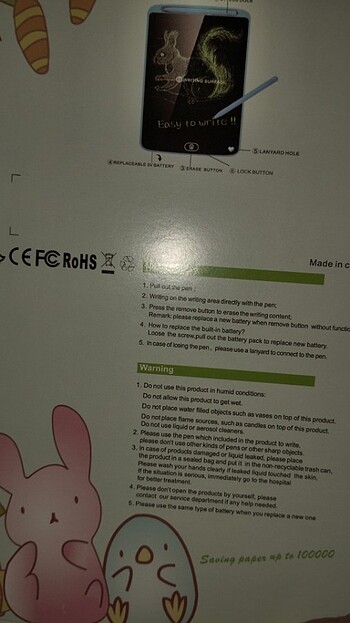 Beden Oyuncak yaz sil tablet