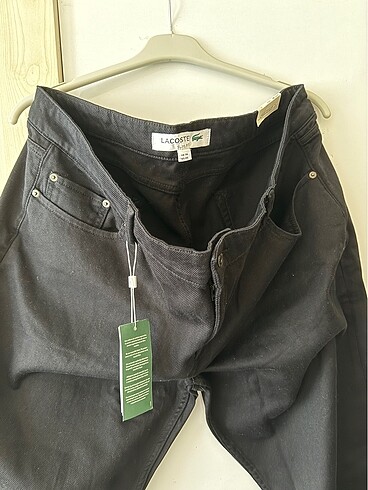 LACOSTE SLİM FİT 46/32 FATURALI SIFIR - Görsel 5