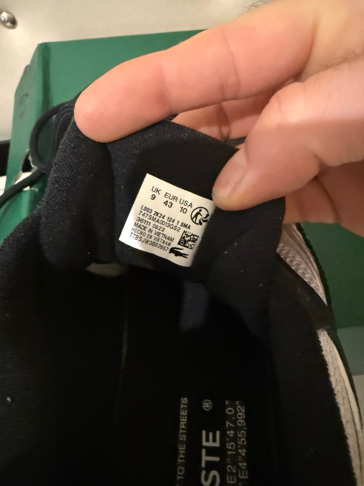 LACOSTE FATURALI 43 SIFIR - Görsel 5