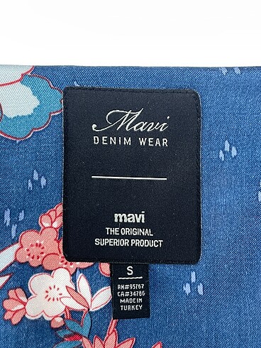 s Beden lacivert Renk Mavi Jeans Spor Dış Giyim %70 İndirimli.