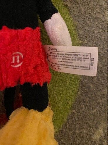 Beden Mickey mouse peluş