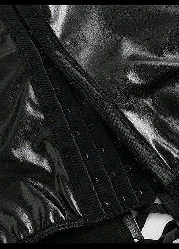 s Beden siyah Renk Gotik Vampir Crop