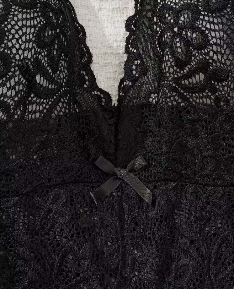 Dantelli gecelik - Görsel 2