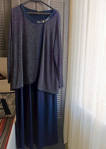 İKİSİNİN FİYATIDIR 54 BEDEN TESETTÜR Abiye Elbise - Görsel 6