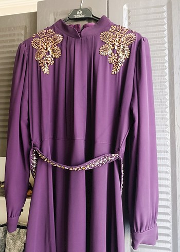 İKİSİNİN FİYATIDIR 54 BEDEN TESETTÜR Abiye Elbise - Görsel 4