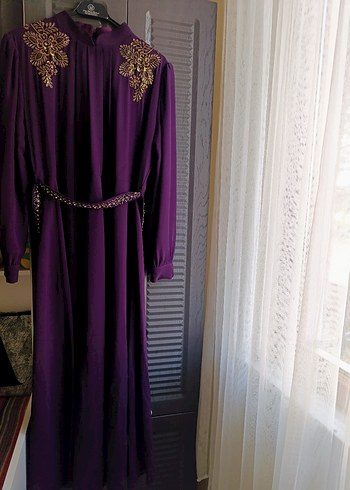 İKİSİNİN FİYATIDIR 54 BEDEN TESETTÜR Abiye Elbise - Görsel 3