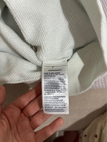 l Beden beyaz Renk tommy sweat