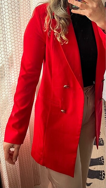 Diğer Yake marka uzun blazer ceket