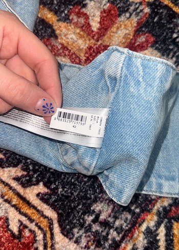 Kadın Kot Straplez Bel Detaylı Üst - Görsel 6