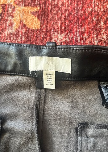 Hm deri pantalon - Görsel 5