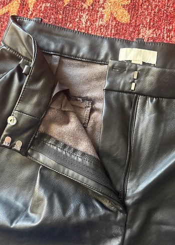 Hm deri pantalon - Görsel 3