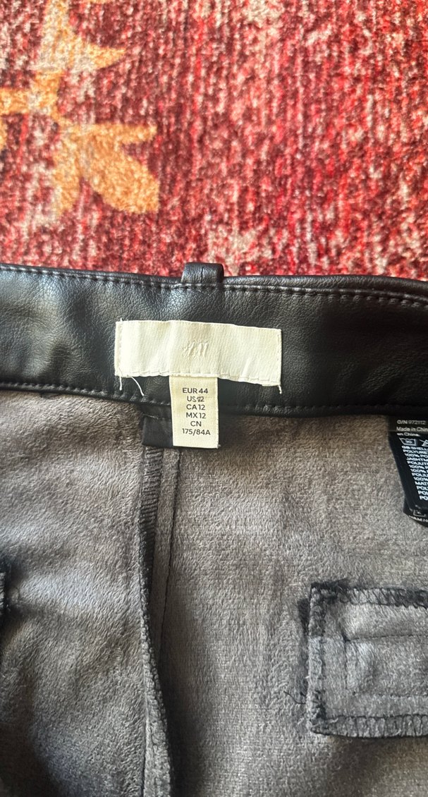 Hm deri pantalon - Görsel 5