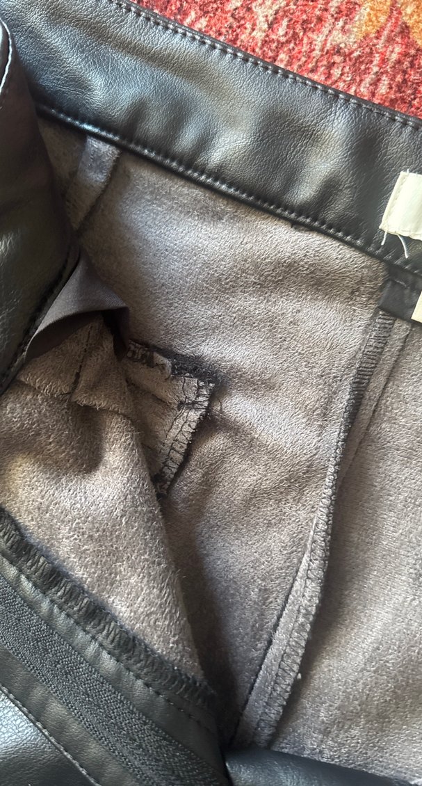 Hm deri pantalon - Görsel 4