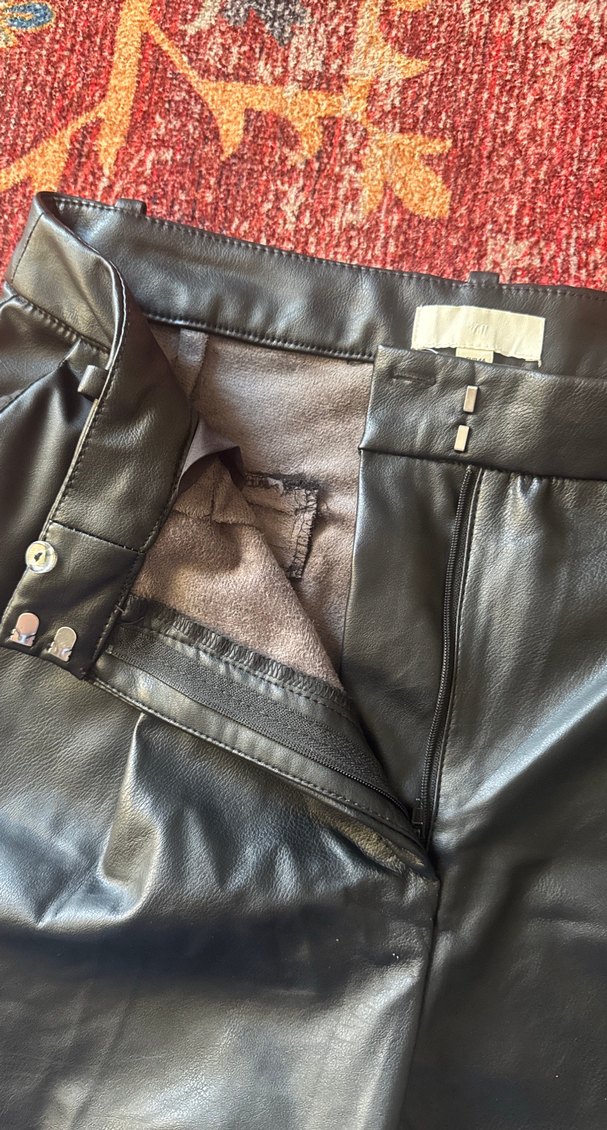 Hm deri pantalon - Görsel 3