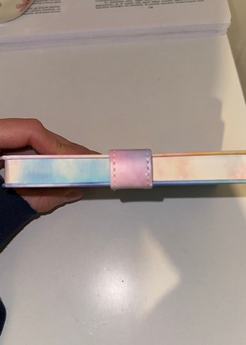 Pastel Renkli Kedi Temalı Kapaklı Defter - Görsel 7