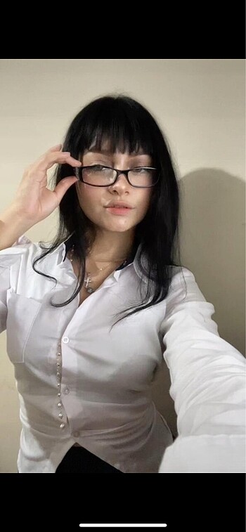 Sheinside shein office siren kemik gözlük