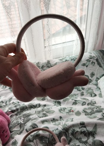 Pembe Peluş Tavşan Oyuncak - Görsel 2