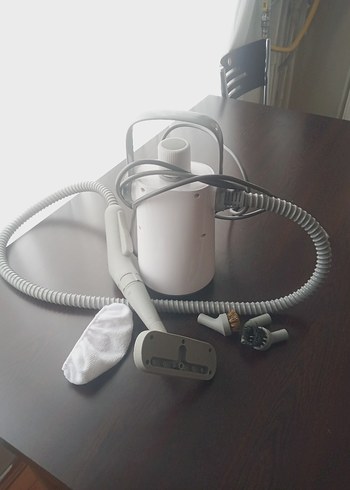 Beyaz ve Gri Elektrikli Süpürge - Görsel 2