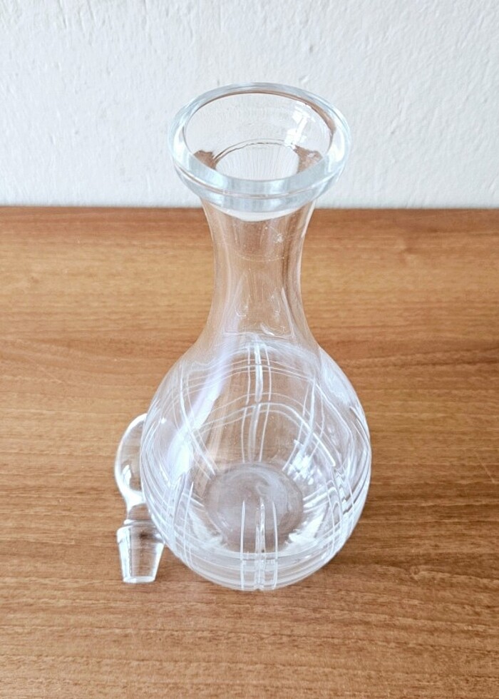 1950 lerden, asit işlemeli, karaf. 36 cm - Görsel 2