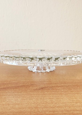 Alman, Walther-glas, kristal, sunumluk, kek, pasta standı. - Görsel 4